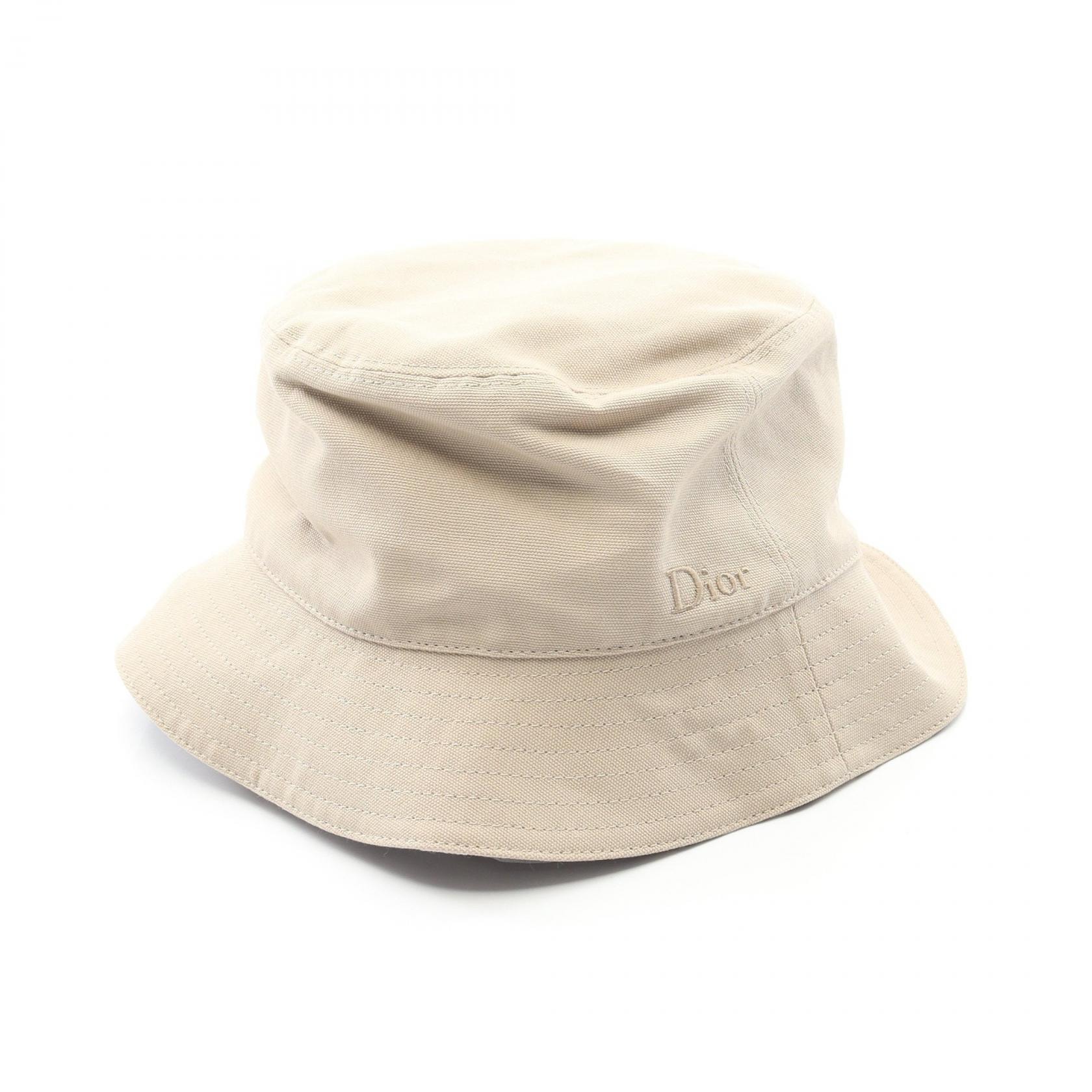 ディオール Dior オブリーク リバーシブルボブハット バケットハット 帽子 コットン メンズ レディース ベージュ系 / ブラウン系 393C906A4511C18160 【新品】