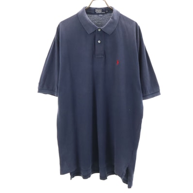 Polo by Ralph Lauren ポロバイラルフローレン 半袖 ポロシャツ XL ネイビー