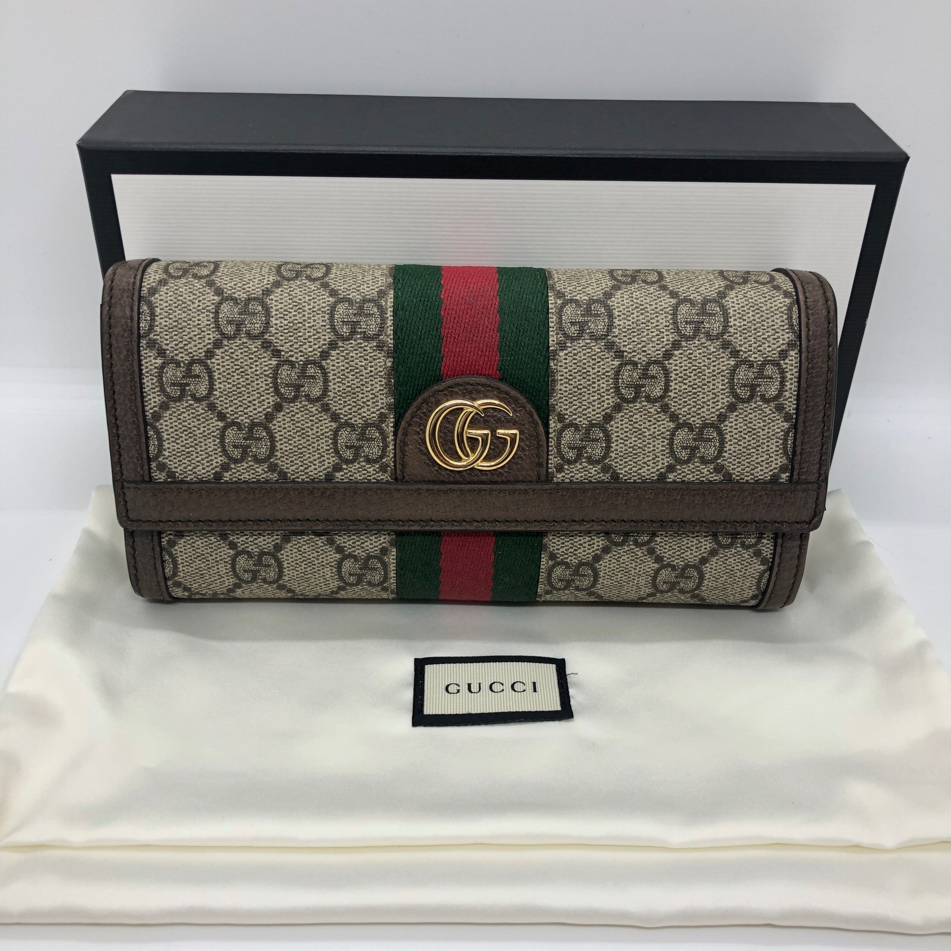 GUCCI Ophidia GG Continental Wallet