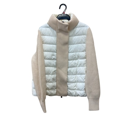 モンクレール MONCLER ダウンジャケット マギオーネ トリコ カーディガン C2093345340098124 ホワイト