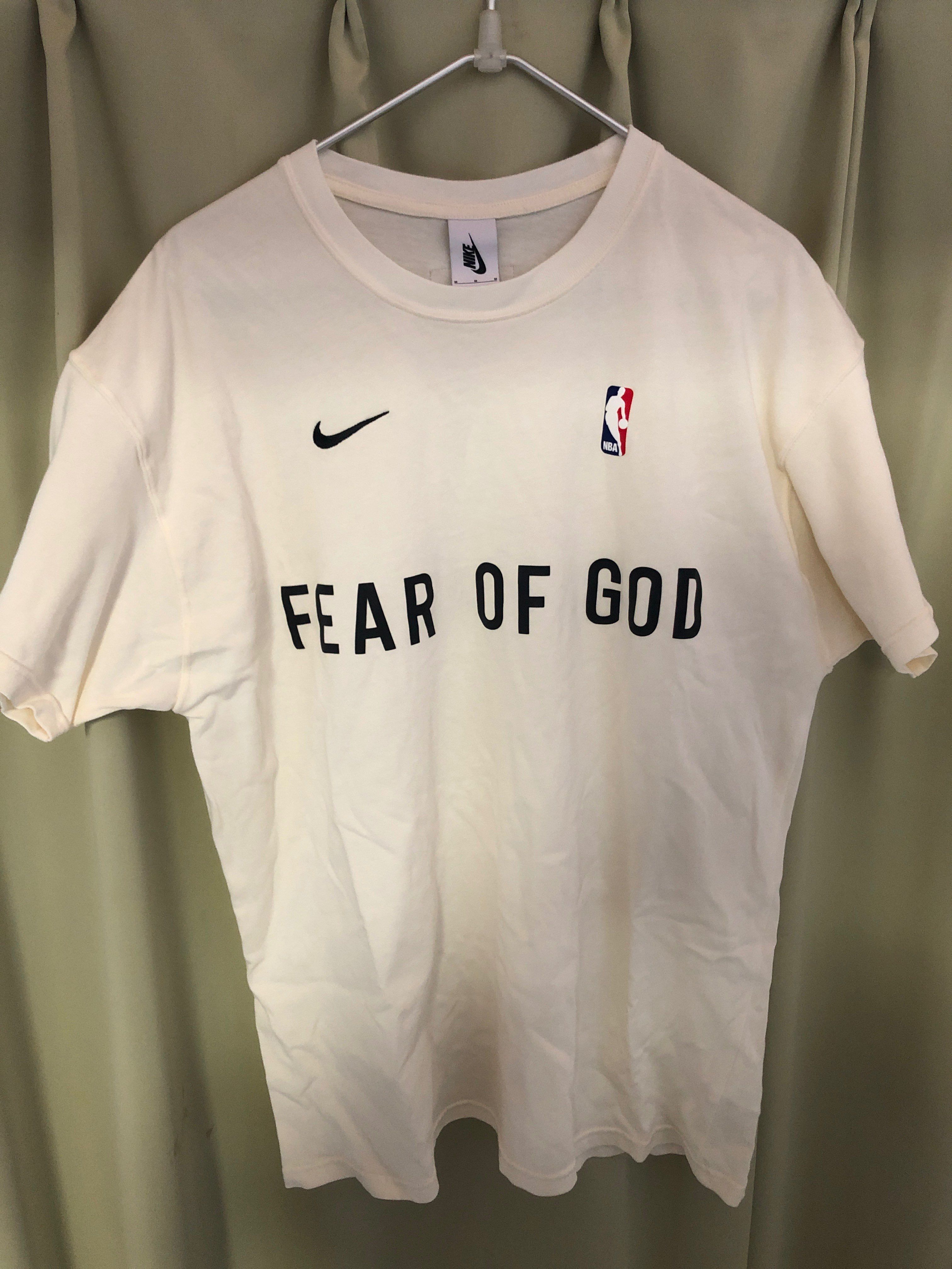 FEAR OF GOD / Nike Warm Up T-Shirt "Sail"