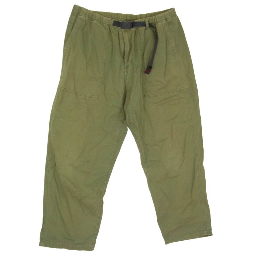 Gramicci グラミチ G103-OGT LOOSE TAPERED PANT ルーズ テーパード イージー パンツ カーキ系 XL【中古】