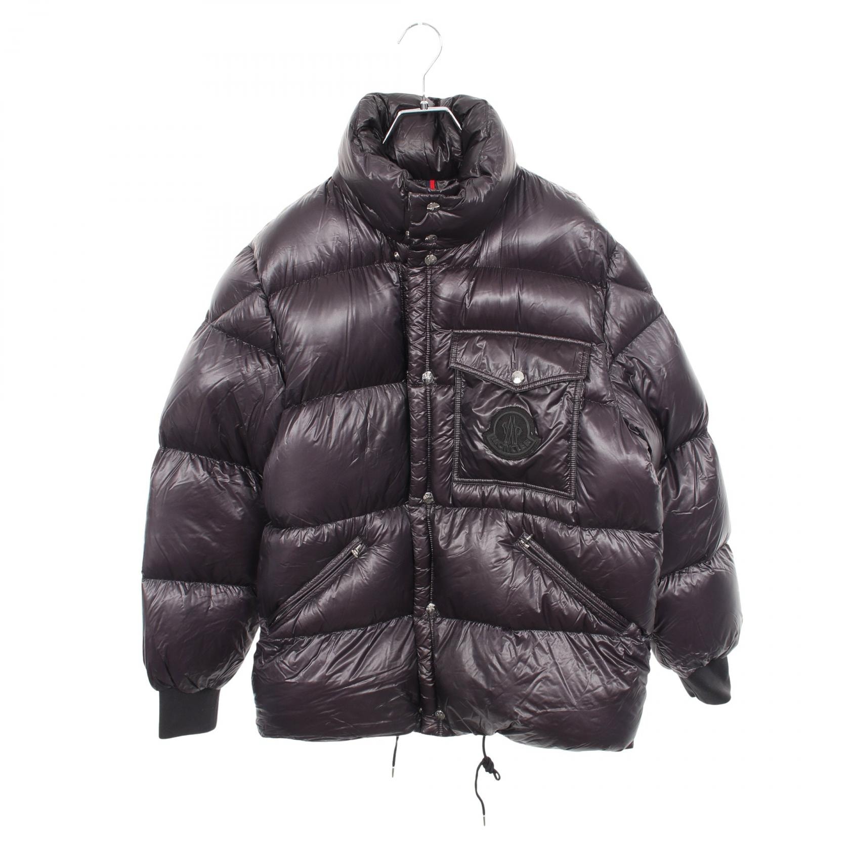 モンクレール MONCLER LAMENTIN ダウンジャケット 衣料品 アウター ナイロン メンズ ブラック系 1B58300 【中古】