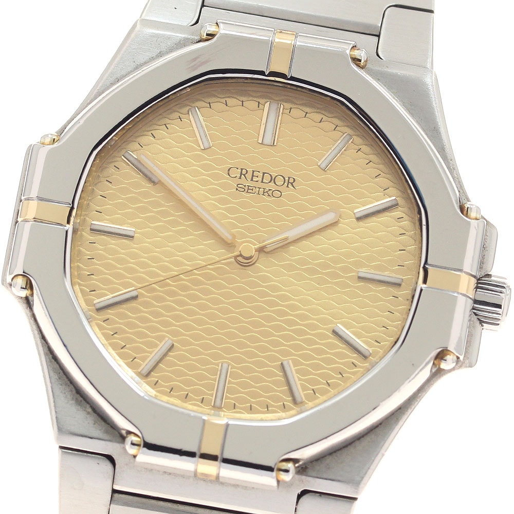 セイコー クレドール ツイン ジェラルド・ジェンタ メンズ 【中古】