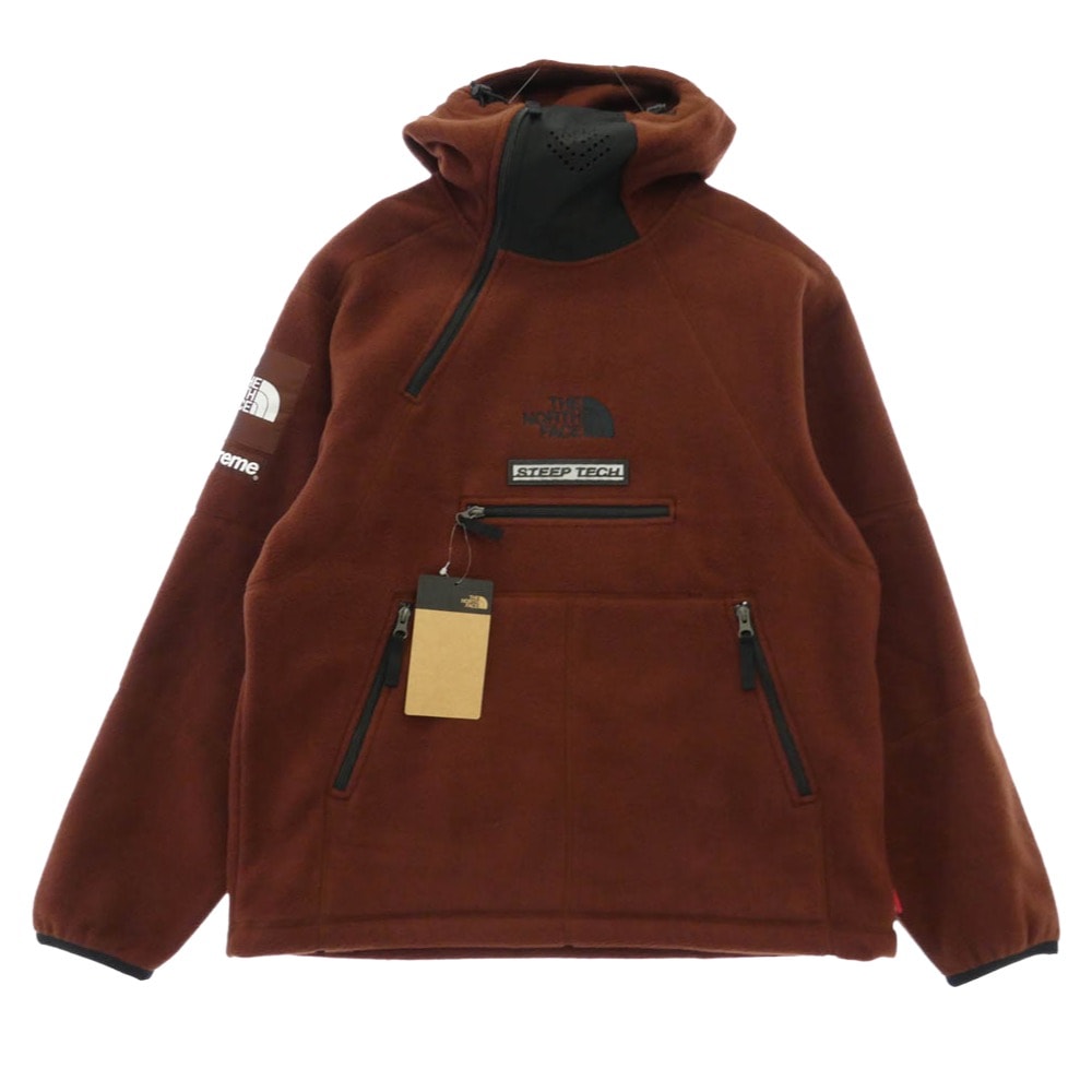 Supreme THE NORTH FACE NA52208I x The North Face Steep Tech Fleece Pullover スティープ テック フリース プルオーバー ジャケット【極上美品】【中古】