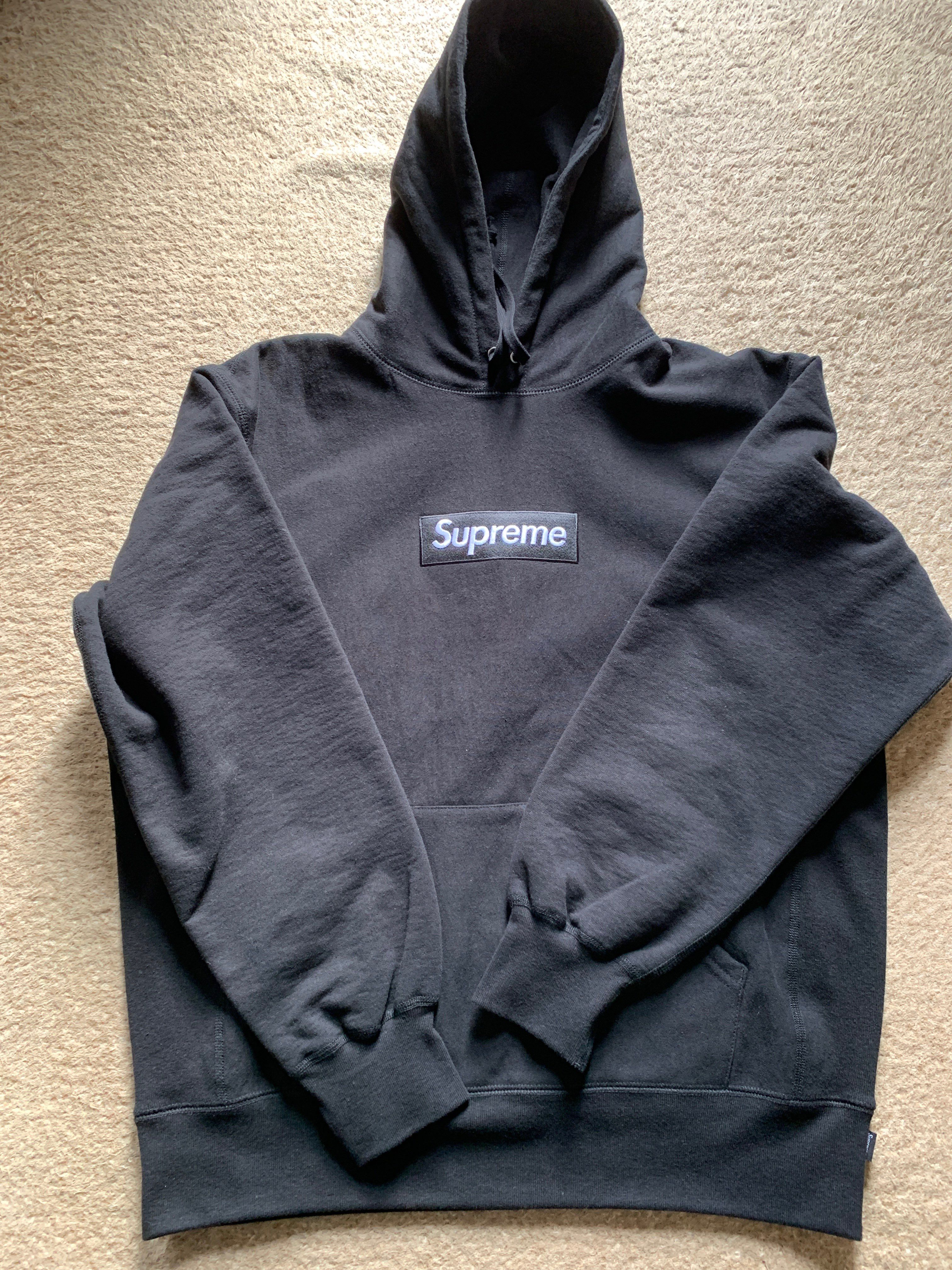 Supreme Box Logo Hooded Sweatshirt "Black" (21FW)