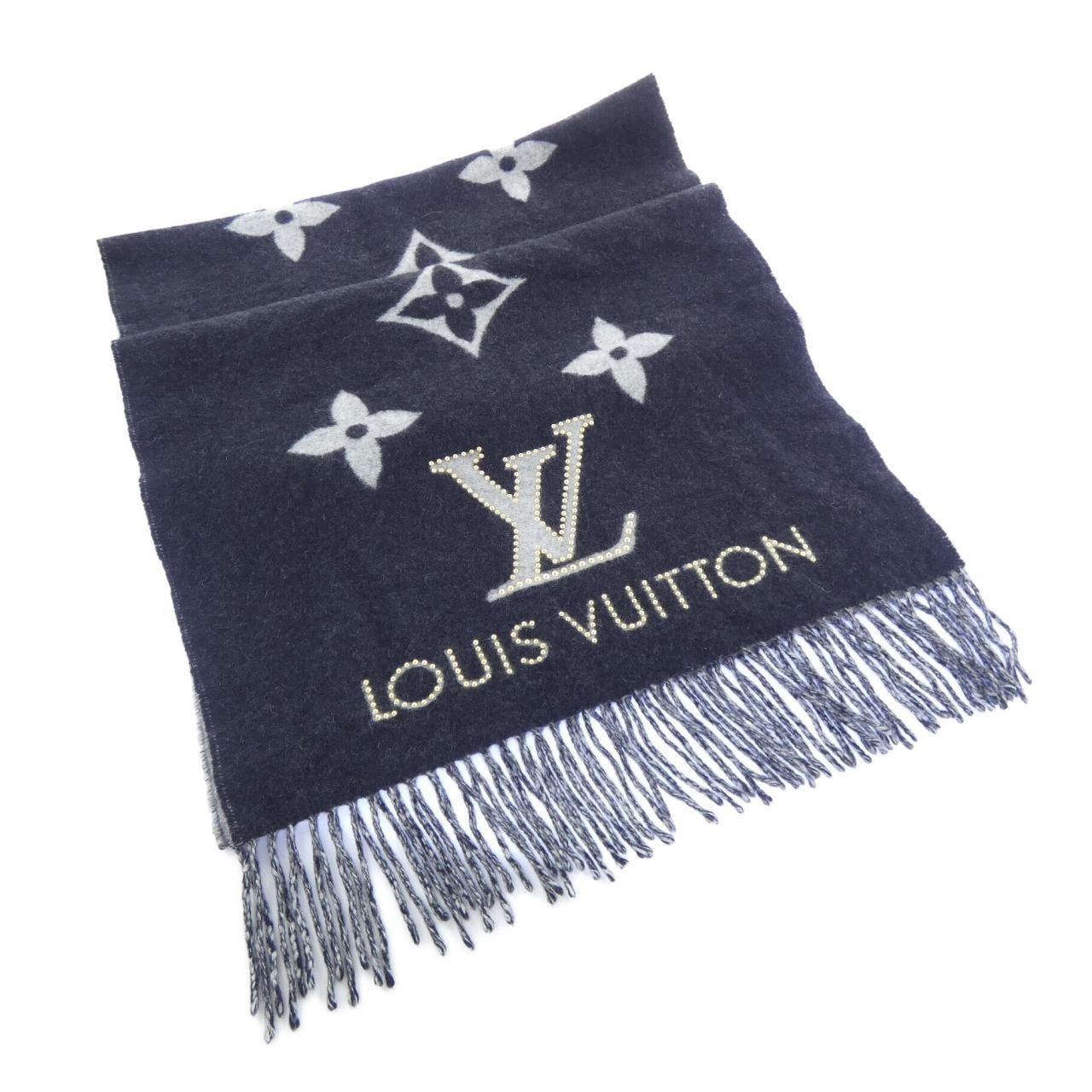 ルイヴィトン LOUIS VUITTON エシャルプ レイキャビック スタッディー M71588 MUFFLER