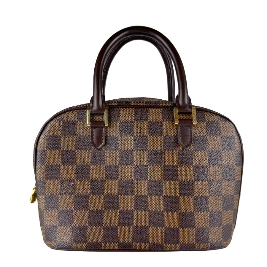 ルイ ヴィトン LOUIS VUITTON ハンドバッグ ダミエ サリア ミニ ダミエキャンバス ブラウン ゴールド レディース N51286【中古】 z10868