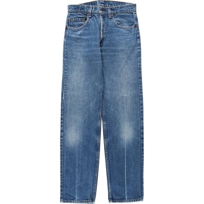 古着 80年代 リーバイス Levi's 505-0217 テーパードデニムパンツ USA製 レディースL(w28)相当 ヴィンテージ/eaa618932