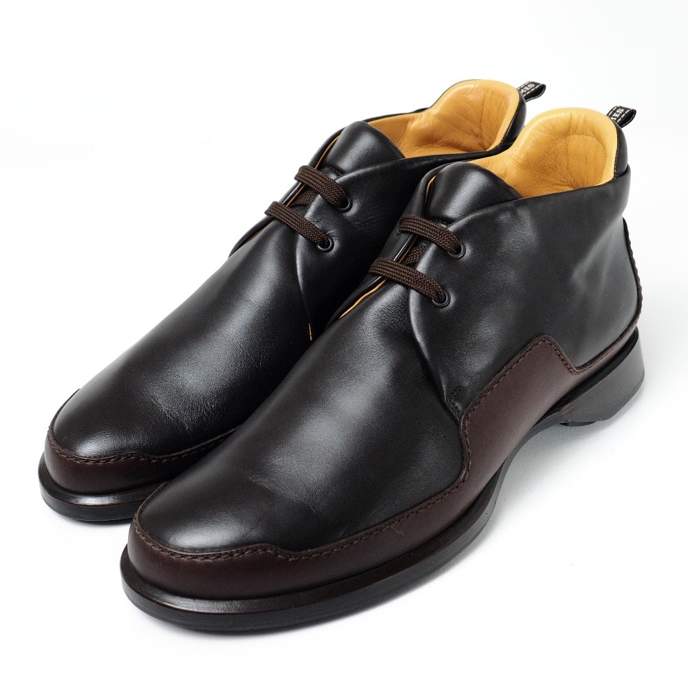 ■美品■HERMES エルメス ブーツ サイズ39 チャッカブーツ 靴 イタリア製 ブランド古着【中古】20260402/RA8709