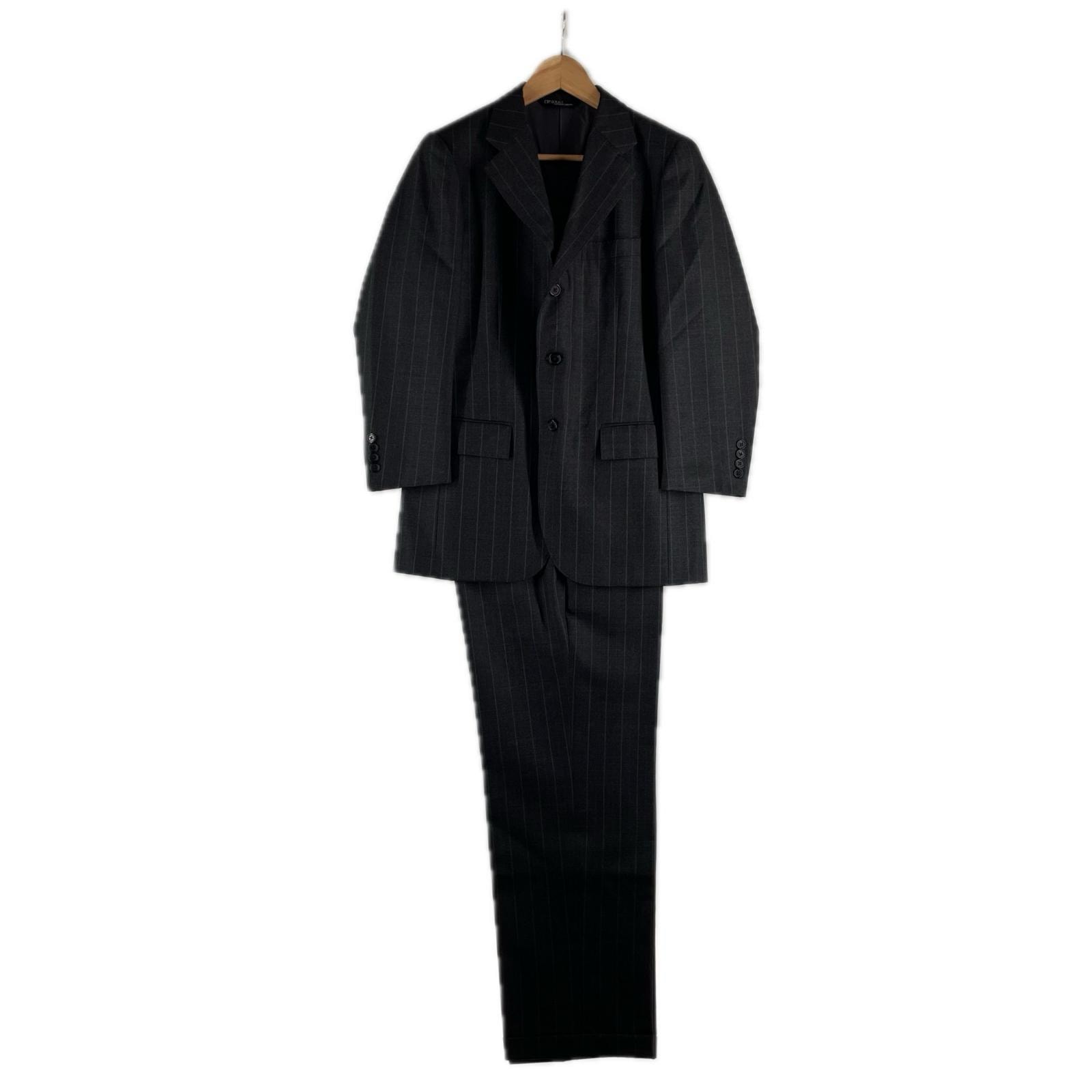 RALPH LAUREN ラルフローレン チェック 秋冬 AW セットアップ ウール ブラック メンズ A5 ガンクラブチェック【古着】【中古】