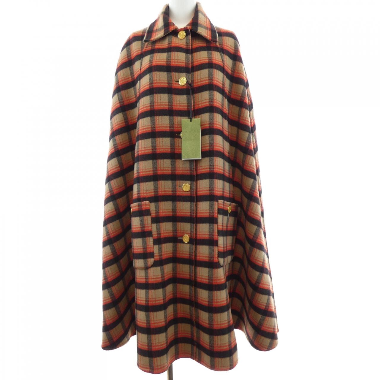 B (目立った傷や汚れなし)】グッチ GUCCI 695127 ZAIT6 ケープ 38の