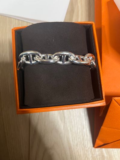 Hermes Chaine D'ancre GM Bracelet "Silver"