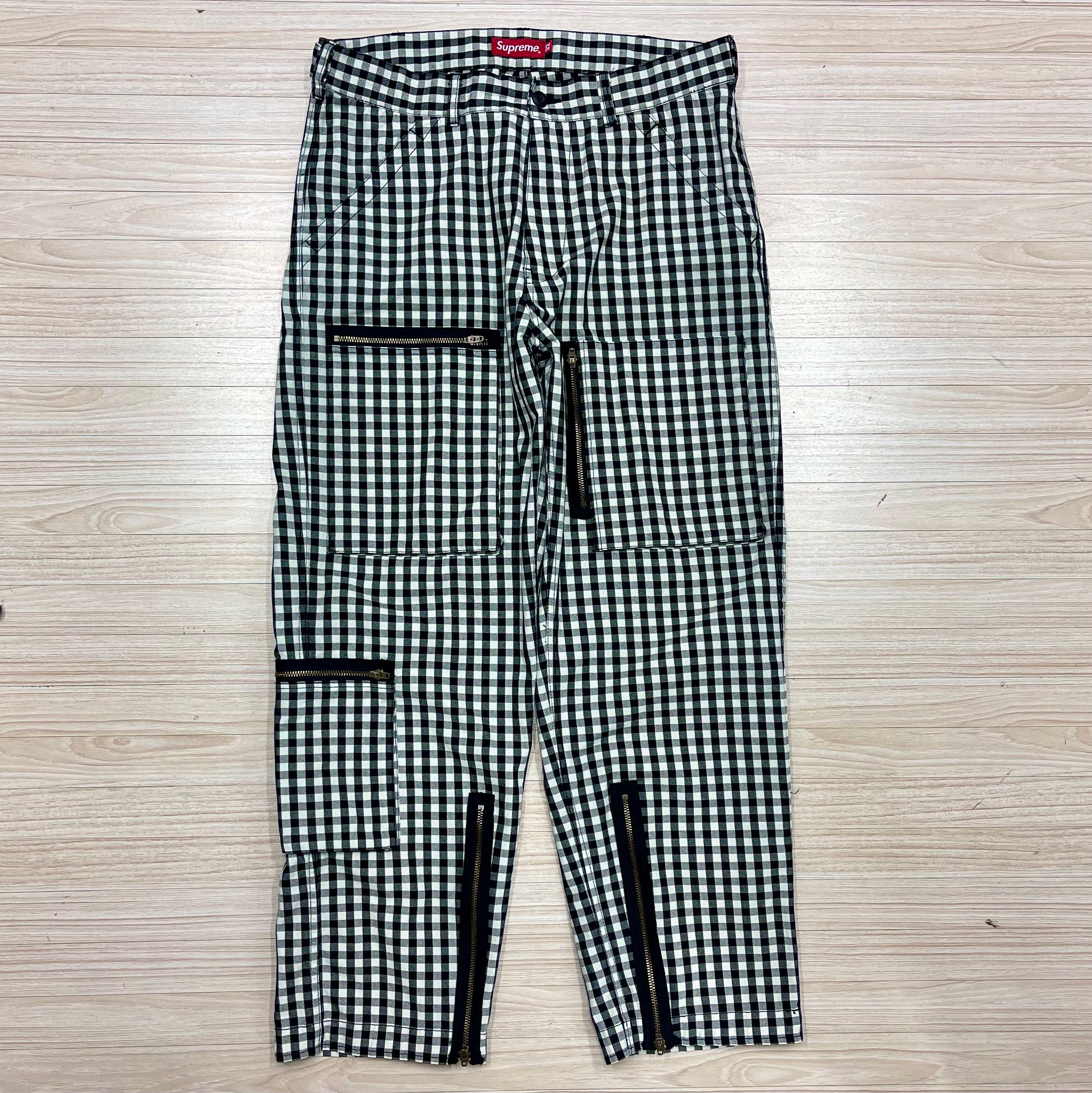 Supreme Gingham Flight Pant 