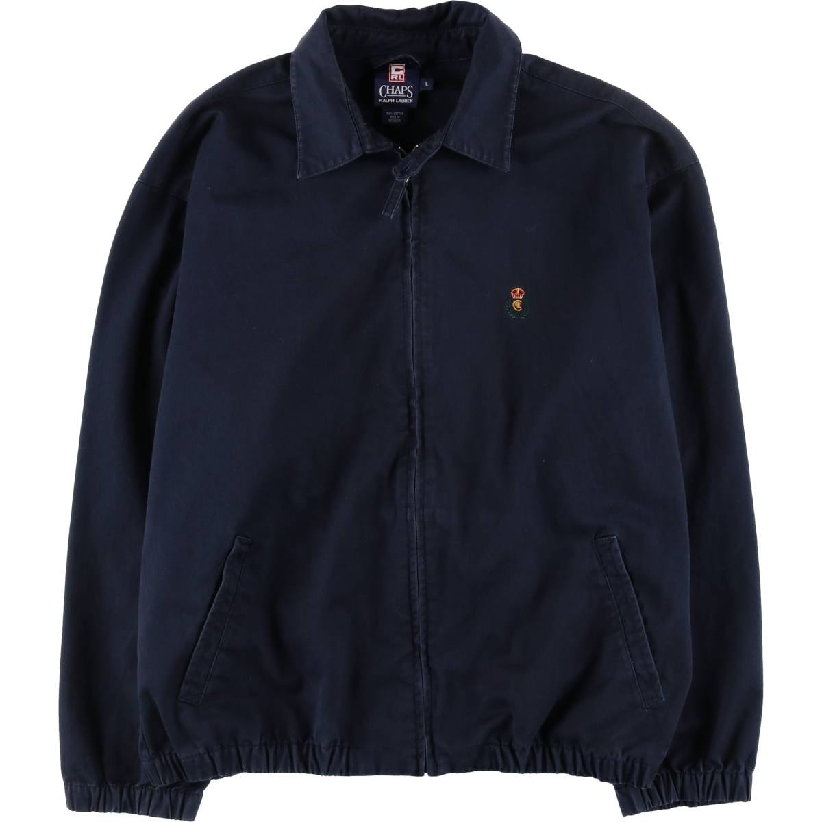 古着 ラルフローレン Ralph Lauren CHAPS チャップス スイングトップ スポーツジャケット メンズL相当/evb009928