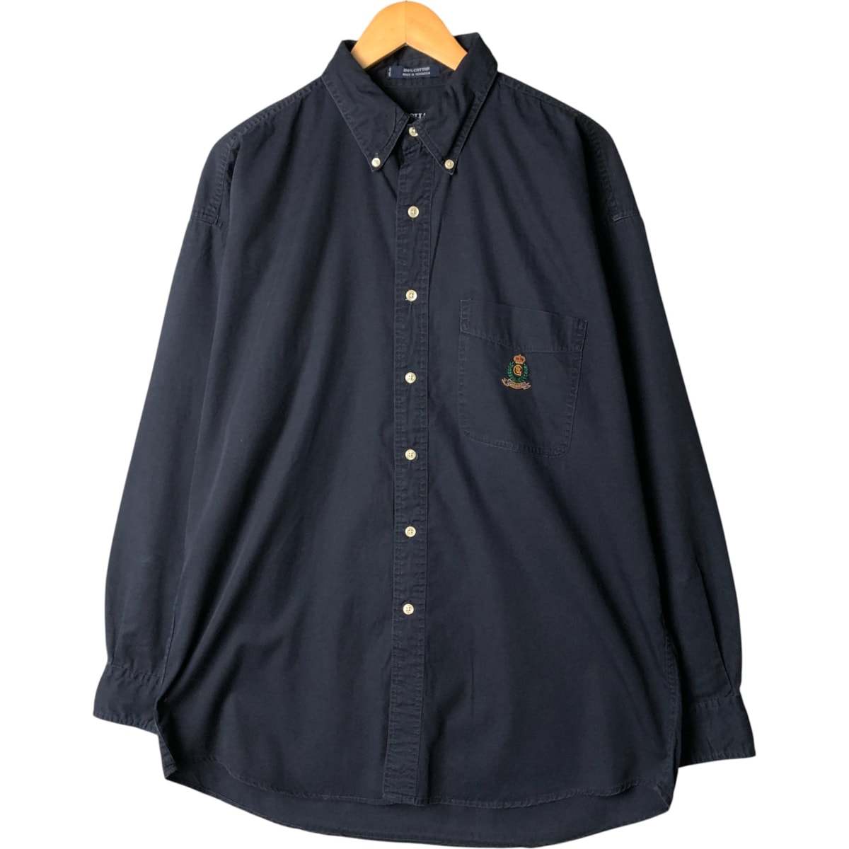 古着 90年代 ラルフローレン Ralph Lauren CHAPS チャップス 長袖 ボタンダウンシャツ メンズL相当 ヴィンテージ/eaa567993