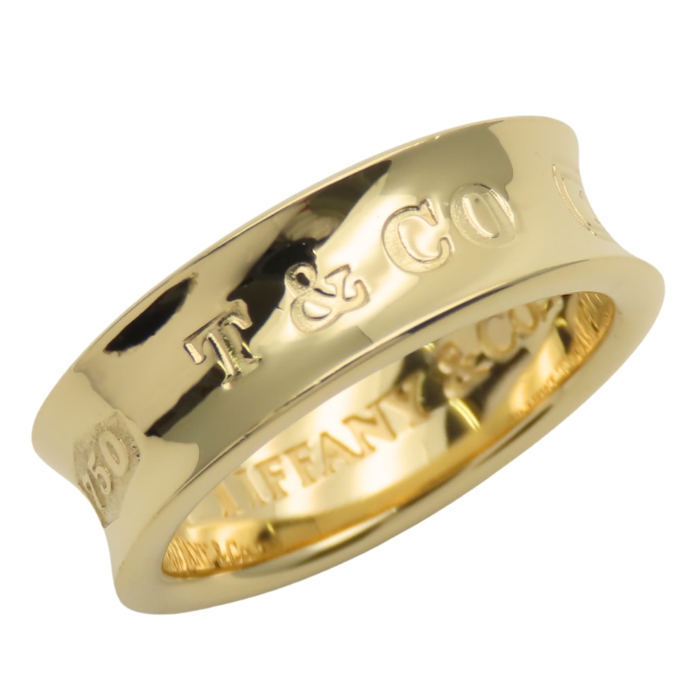 【中古】 ティファニー リング・指輪 1837 K18YG 約6.8g イエローゴールド ジュエリー レディース 女性 TIFFANY&Co.