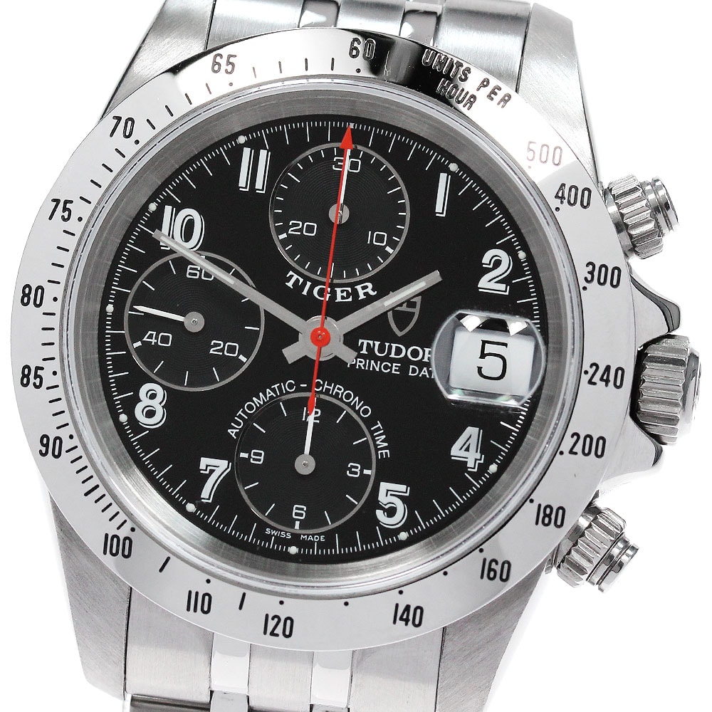 チュードル プリンスデイト クロノタイム 79280 メンズ 【中古】
