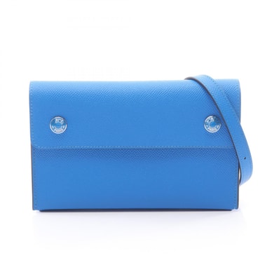 エルメス HERMES エルメスナップ トゥーゴー ショルダーバッグ バッグ レザー ヴォーエプソン ヴォーエプソン ブルーイドラ K刻印(2025年製造) レディース ブルー系 【中古】