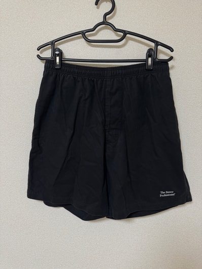 ENNOY 22SS Cotton Easy Short Pant "Black" SS22BRENPT01LV