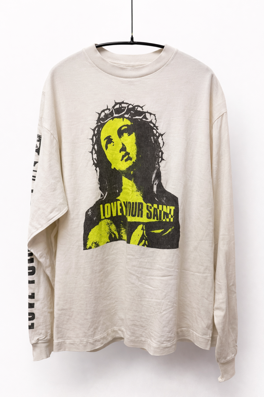 SAINT Mxxxxxx LS Tee_Love Ur Saint "White"