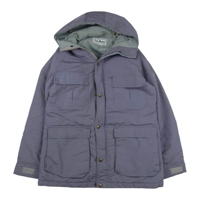 L.L.Bean エルエルビーン ジャケット USA製 BAXTER STATE PARKA バクスター ステート パーカ 中綿 マウンテンパーカー ジャケット パープル系【中古】