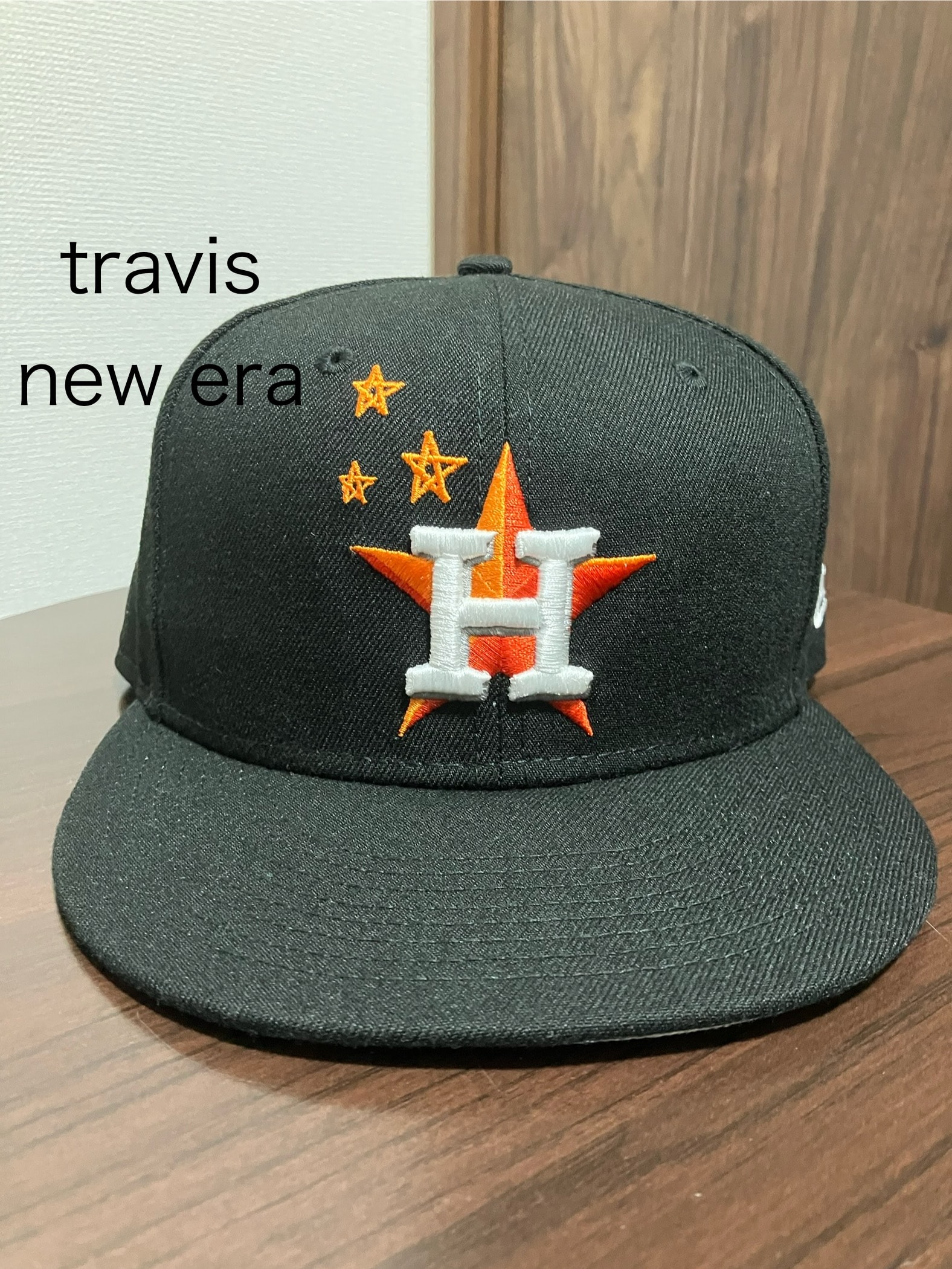 Travis Scott x Houston Astros 59Fifty Fitted "Black"