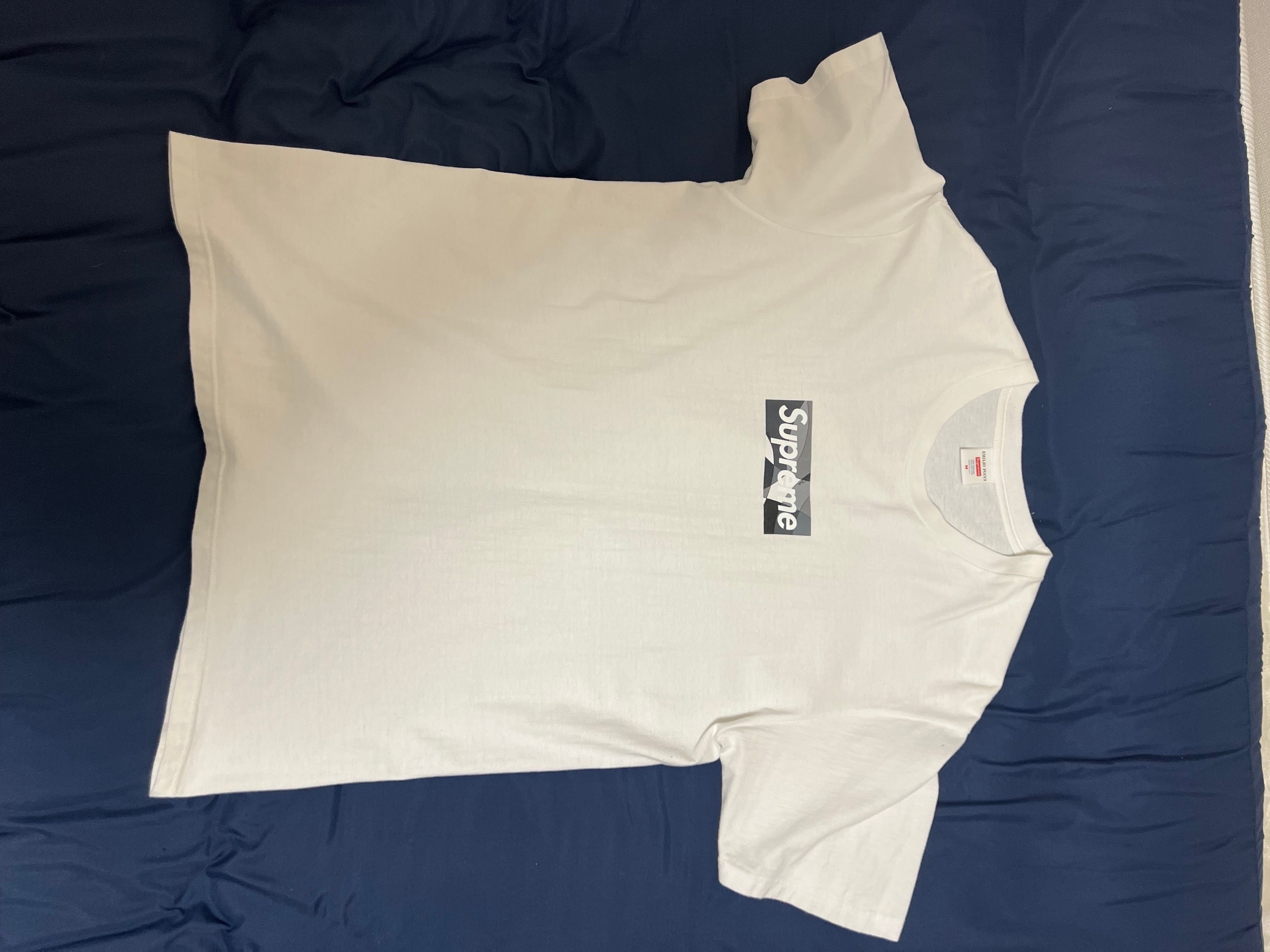 Supreme / Emilio Pucci® Box Logo Tee "White/Black"