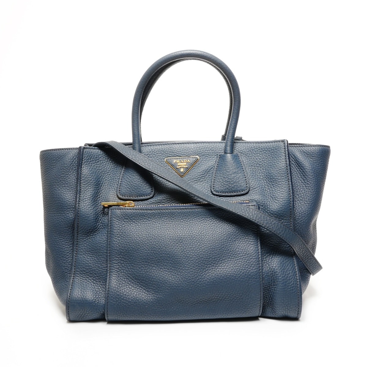 プラダ PRADA 2way レザー ハンドバッグ【中古】