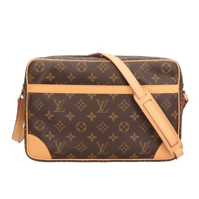 ルイヴィトン トロカデロGM モノグラム ショルダーバッグ モノグラムキャンバス M51272 ブラウン ユニセックス LOUIS VUITTON 中古