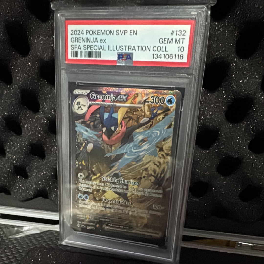ゲッコウガex P [SVP EN 132]【英語版】(スカーレット&バイオレット「シュラウデッドフェイブル ゲッコウガex スペシャルイラストレーション コレクション」)