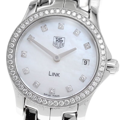 ☆良品 タグホイヤー ミニリンク WJF1417 レディース 【中古】