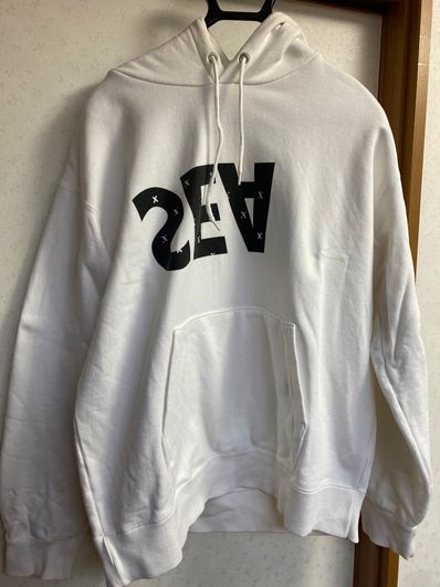 WIND AND SEA x XXX (MONOGRAM) HOODIE "White"