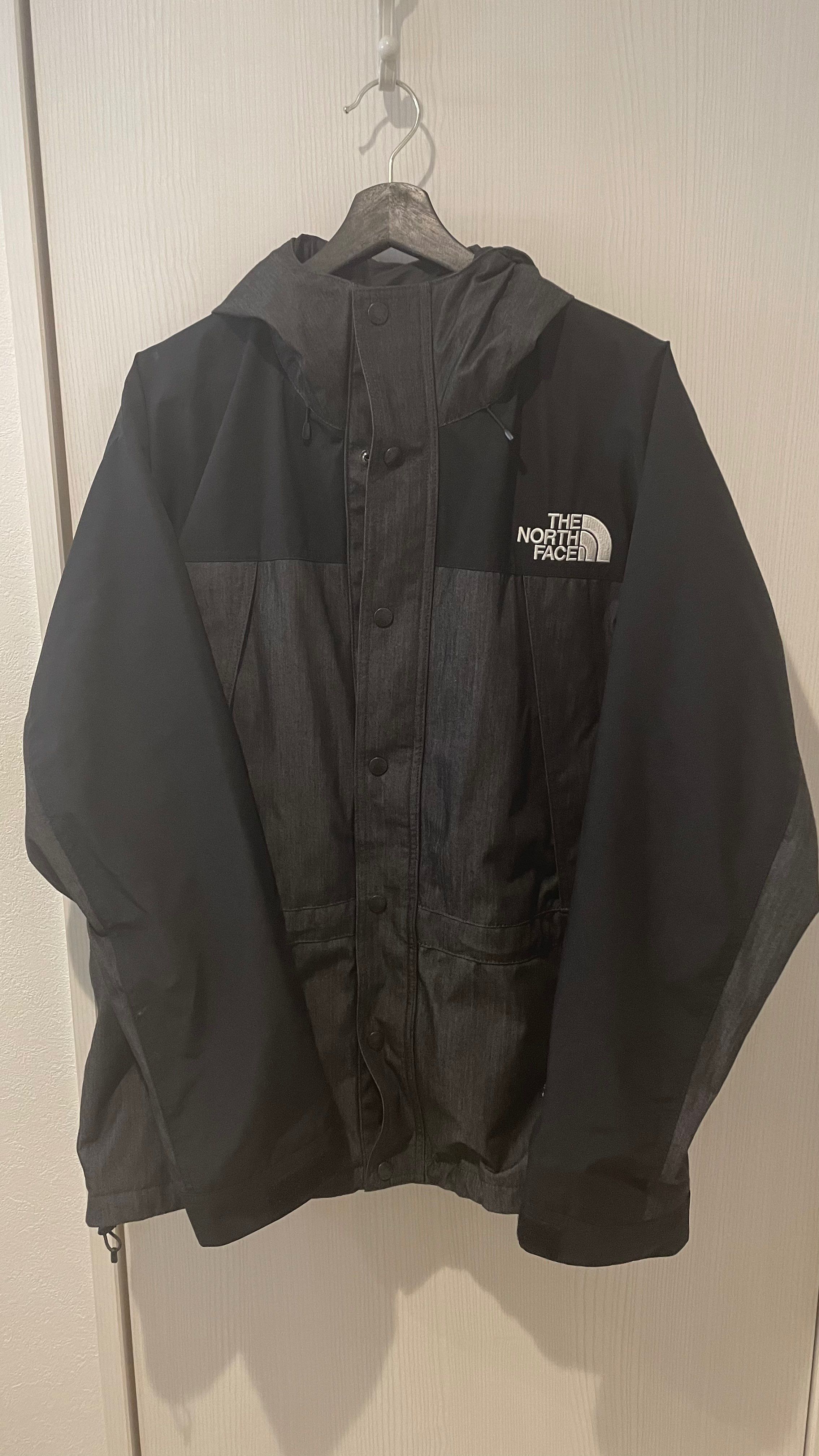 The North Face Mountain Light Denim Jacket "Nylon Black Denim"