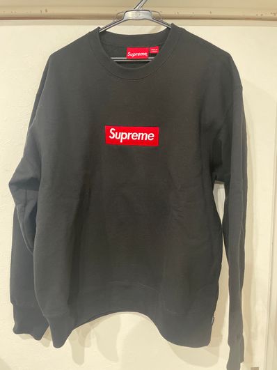 Supreme Box Logo Crewneck "Black" (22FW)