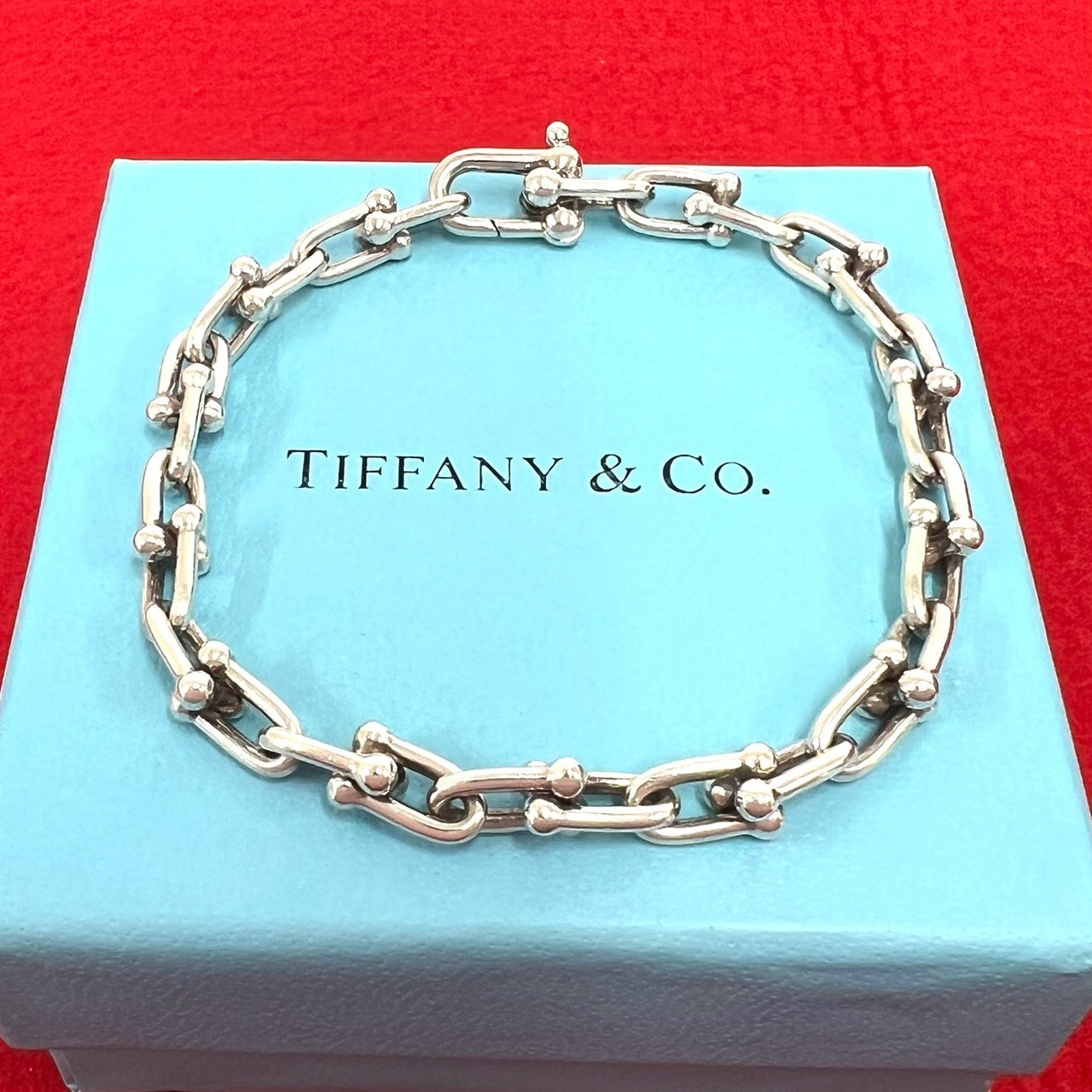 TIFFANY&Co. ティファニー ハードウェア スモール ブレスレット シルバー925 ブレスレット シルバー
 11294