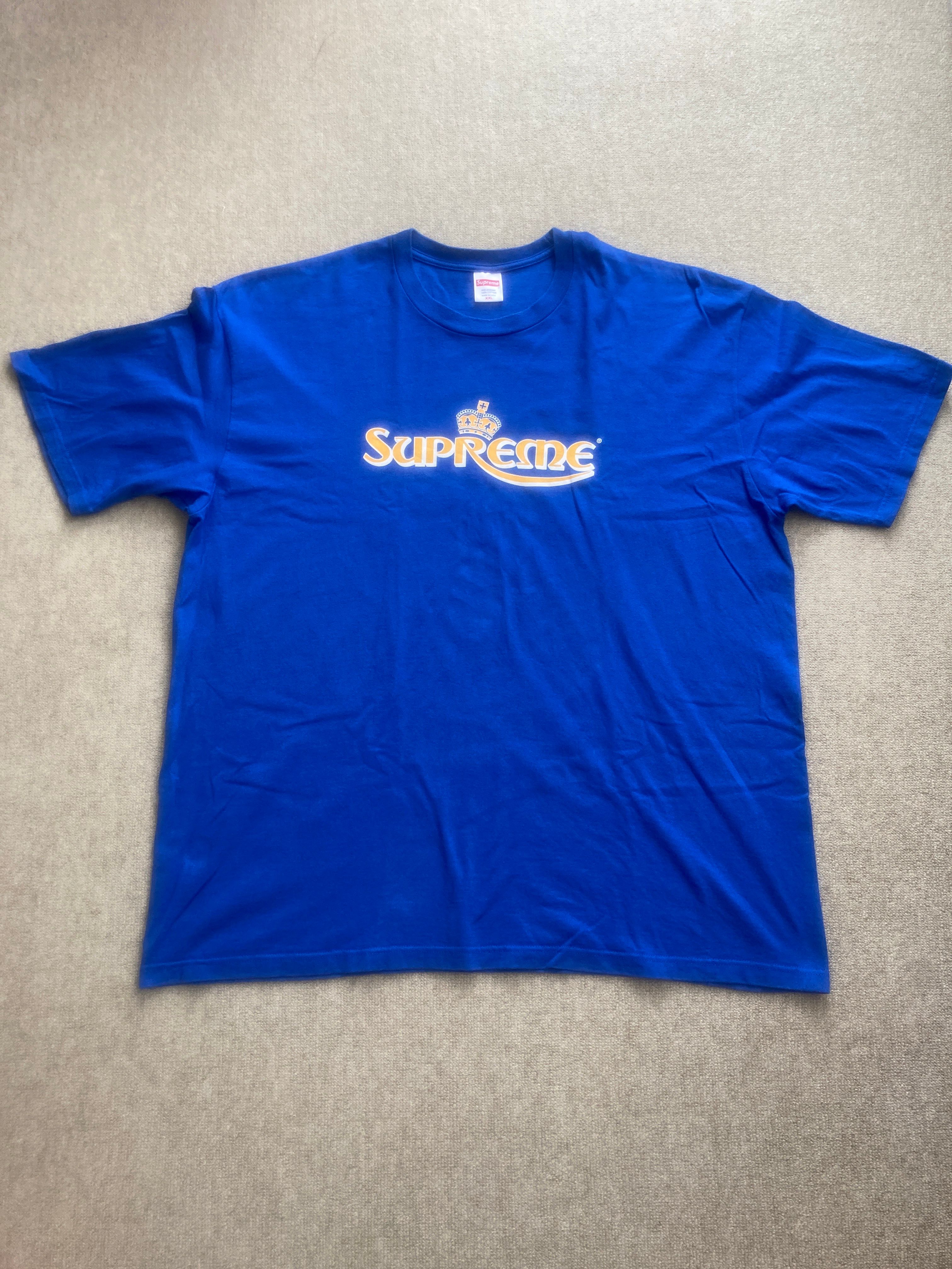 Supreme Crown Tee "Royal"