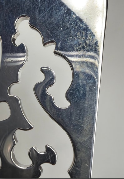 Chrome Hearts D Tag LRG Dagger "Silver"
