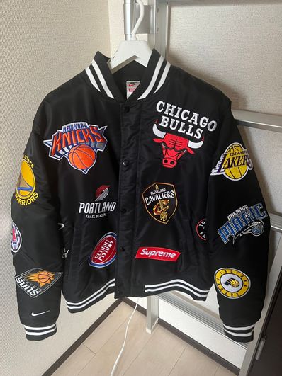 Supreme / Nike®/NBA Teams Warm-Up Jacket "Black"