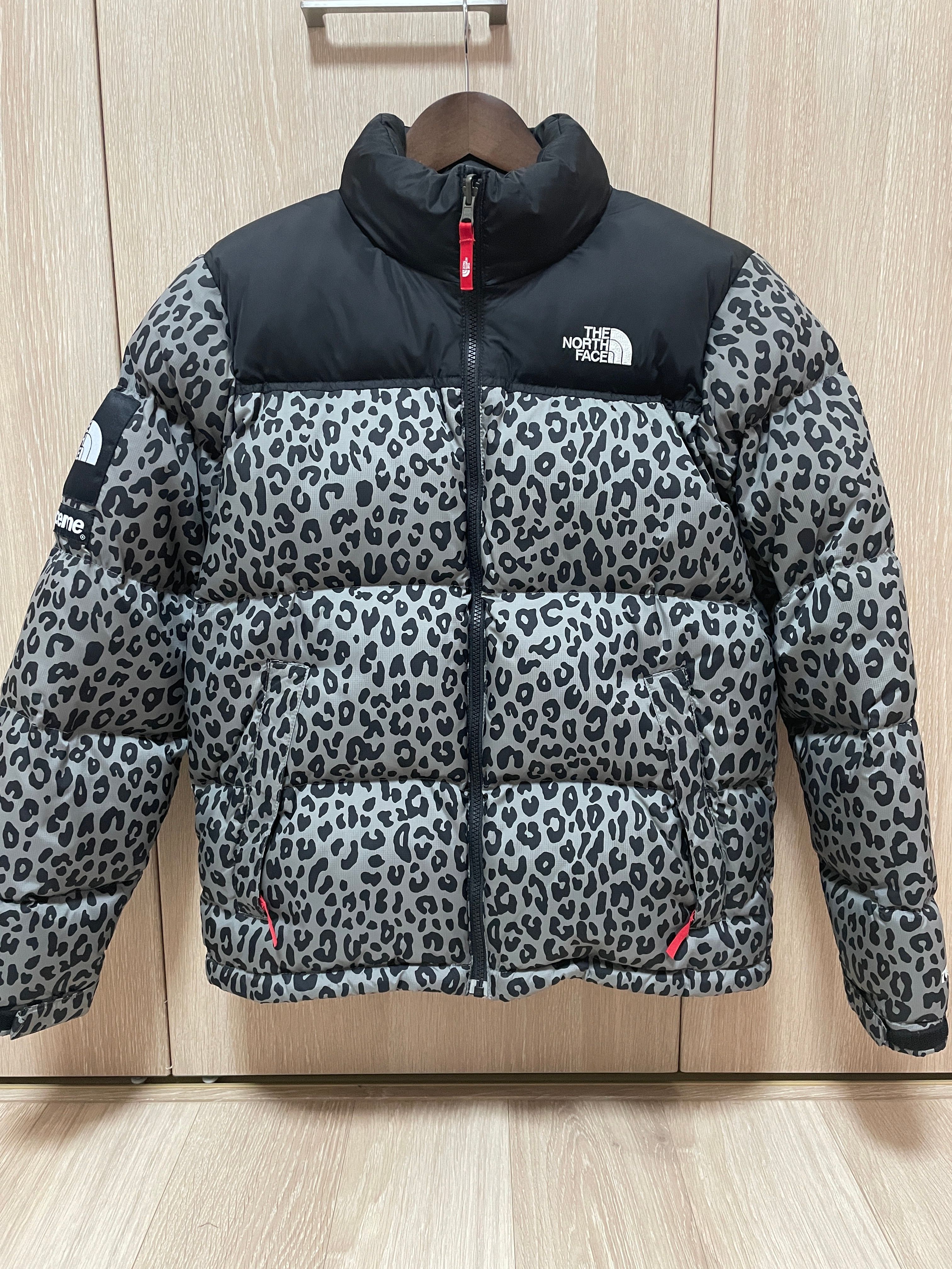 Supreme The North Face Nuptse Down Jacket "Black Leopard"