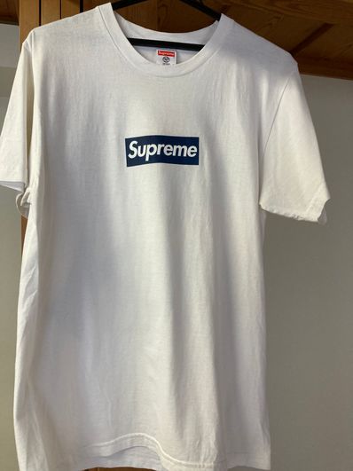 Supreme New York Yankees Box Logo Tee "White"