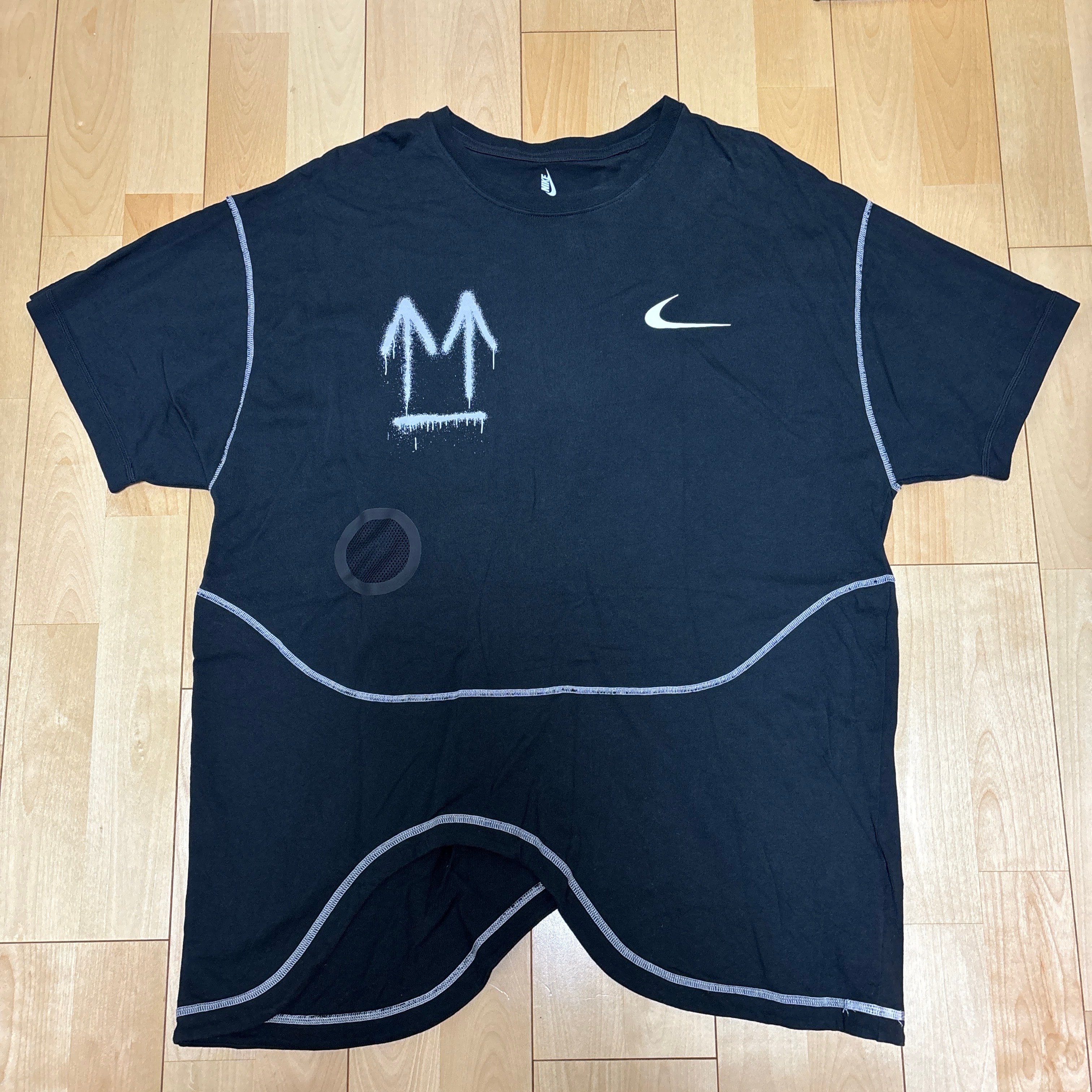 オフホワイト ナイキ Tシャツ "ブラック"