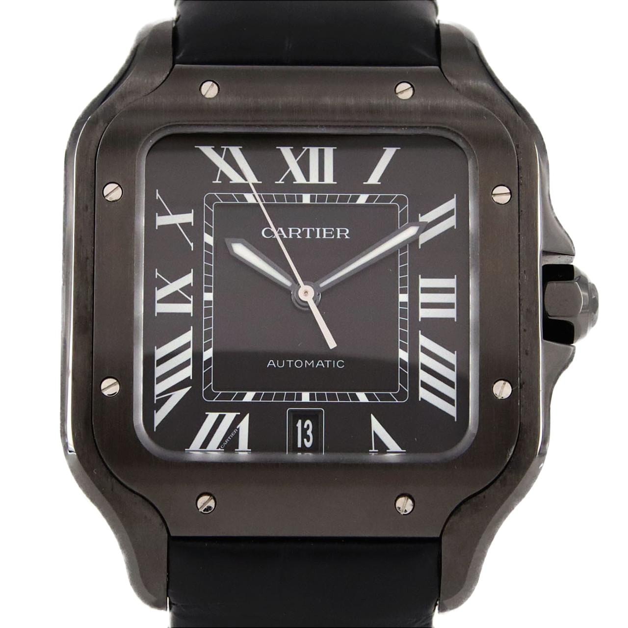 カルティエ サントス・ドゥ・カルティエ LM ADLC WSSA0039 SS 自動巻