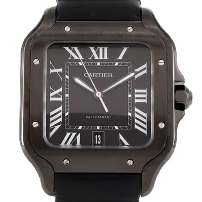 カルティエ サントス・ドゥ・カルティエ LM ADLC WSSA0039 SS 自動巻