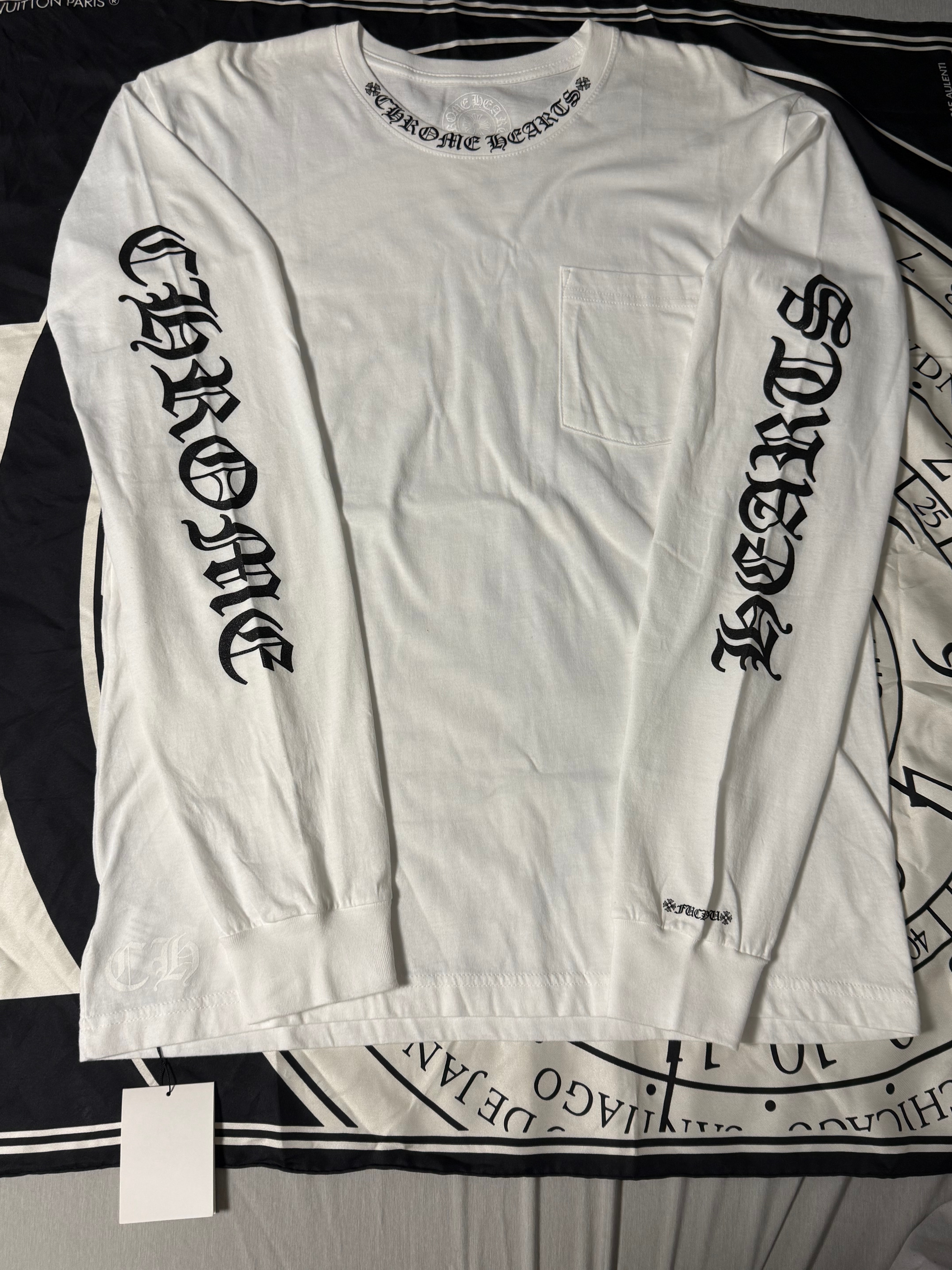 クロムハーツ ラスベガス限定 ホースシュー ロングスリーブ Tシャツ