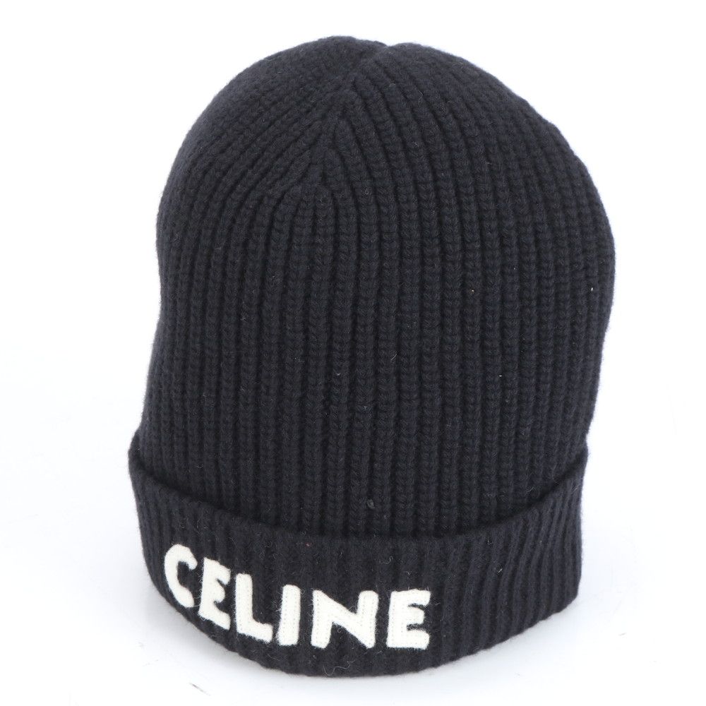 セリーヌニット帽 CELINE(セリーヌ) ニットキャップ・ビーニー(レディース) - 海外