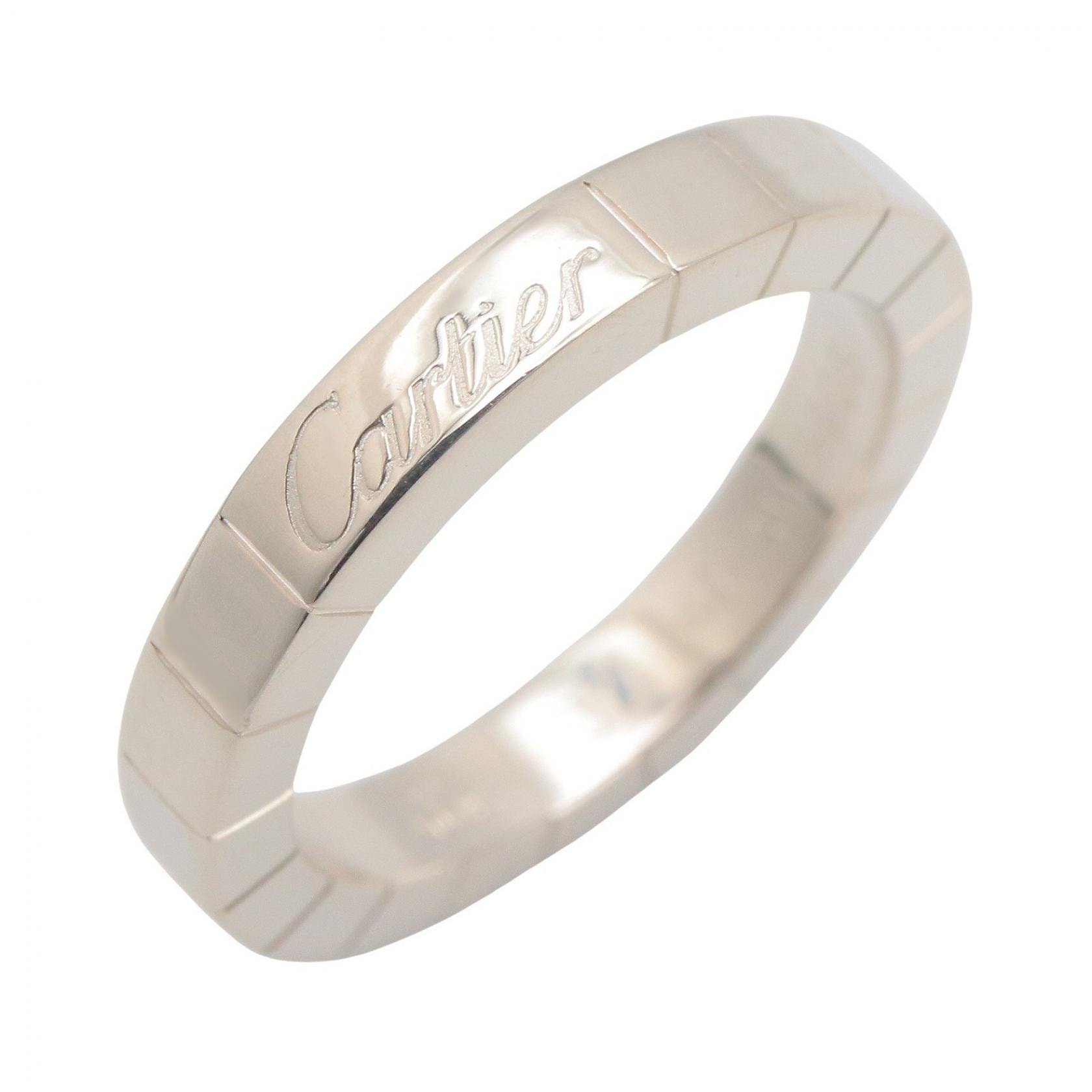 カルティエ CARTIER ラニエール リング リング・指輪 ジュエリー K18WG(ホワイトゴールド) メンズ レディース シルバー系 【中古】