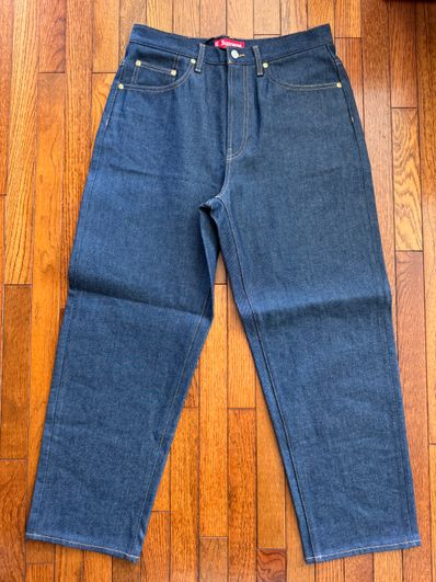 Supreme Baggy Jean "Rigid Indigo" (22FW)