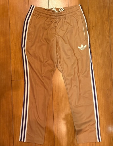 adidas Adicolor Heritage Now Striped Track Pants "Brown Dessert"
