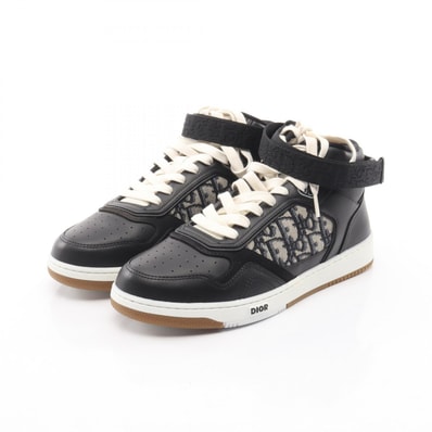 ディオール Dior B27 オブリーク スニーカー 靴 レザー キャンバス レディース ブラック系 / ネイビー系 / ベージュ系 【中古】